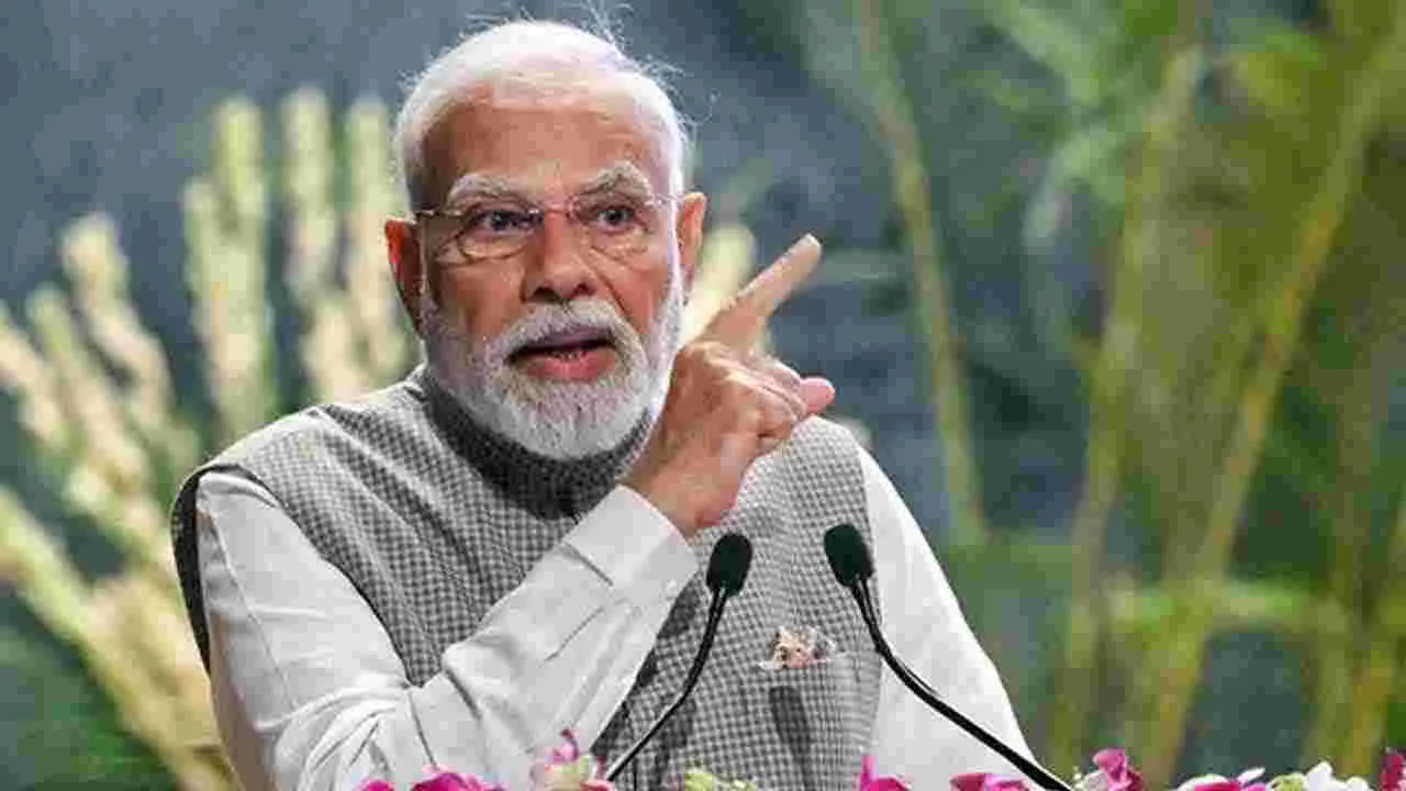 PM Modi: మూడో అతిపెద్ద ఆర్థిక వ్యవస్థగా భారత్‌ అవతరిస్తోంది : మోదీ