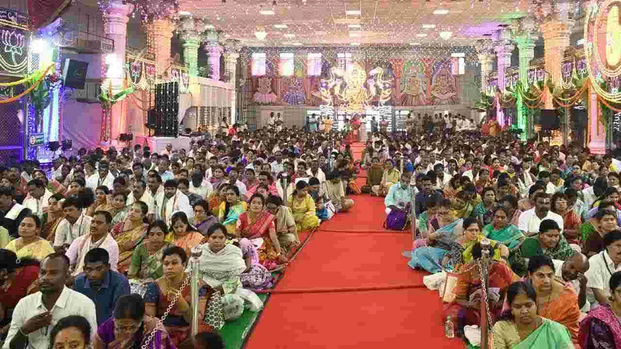 SravanaMasam: తిరుచానూరులో వరలక్ష్మీ వ్రతం