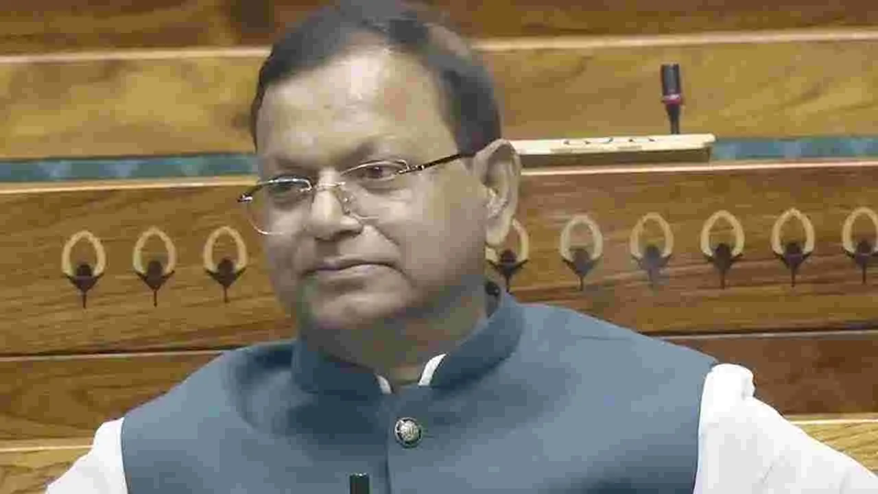 Pankaj Chaudhary: కాళేశ్వరం ప్రాజెక్టు రుణాల రీ షెడ్యూలింగ్.. కేంద్ర మంత్రి పంకజ్ చౌదరి వివరణ