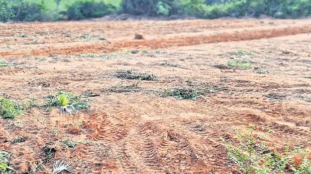 రామవరంలో చెరువు కబ్జా