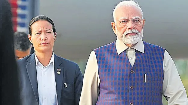 First Woman Officer in PM: ఎస్పీజీలో తొలి మహిళా అధికారి అదాసో కపెసా