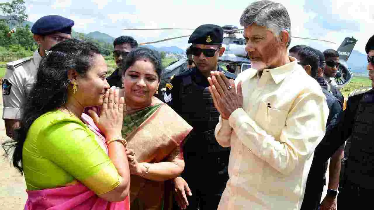 CM Forest Tour:  పాడేరు మండలం వంజంగిలో సీఎం చంద్రబాబు అడవి బాట