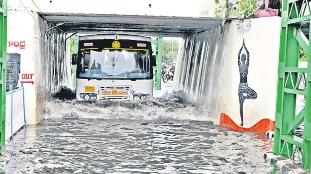 Heavy Rains: 5 జిల్లాలకు రెడ్‌ అలర్ట్‌