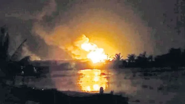 Gas Pipeline Leak: యానాంలో గ్యాస్‌ పైప్‌లైన్‌ లీక్‌