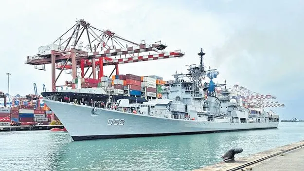 Indian Naval Ships: స్లినెక్స్‌-25కు భారత్‌ నౌకలు