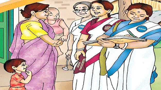 happy asha workers ‘ఆశ’లు వెల్లివిరిసేలా..