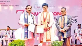 Graduation Ceremony: ఘనంగా ఏపీ నిట్‌ స్నాతకోత్సవం 