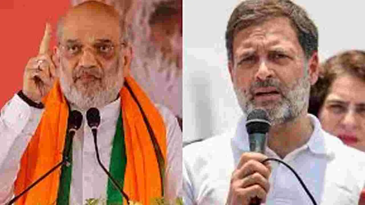 Amit Shah Says Rahul Cant Be PM: రాహుల్‌ పీఎం కాలేడు..ఉదయనిధి సీఎం కాబోడు