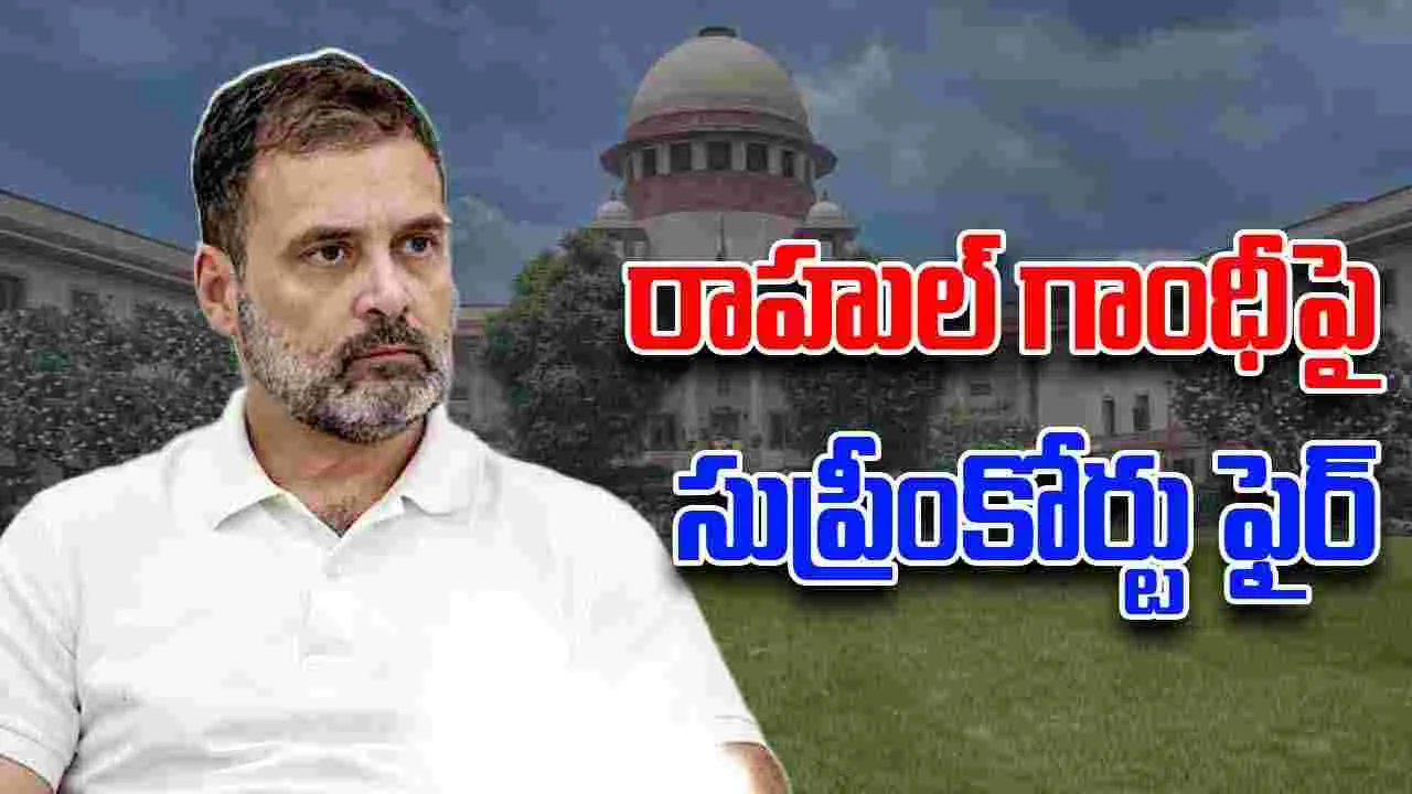 Supreme Court Rahul Gandhi: గల్వాన్ వ్యాలీ వివాదంలో రాహుల్ గాంధీకి సుప్రీంకోర్టు వార్నింగ్