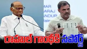 Sharad Pawar: రాహుల్ గాంధీకి మద్దతుగా శరద్ పవార్.. ఓట్ల చోరీపై ఈసీ సమీక్షించాలని సూచన
