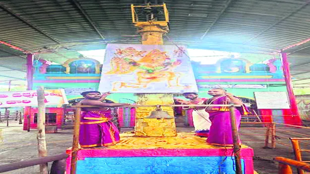 నేమకల్లులో బ్రహ్మోత్సవాలకు శ్రీకారం