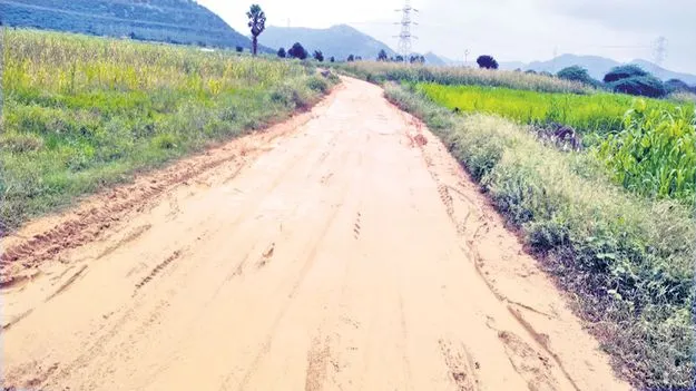 గ్రామీణ రహదారులు ఛిద్రం