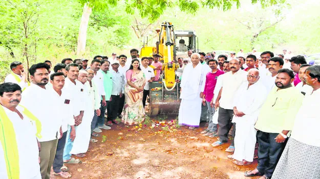  కాలువ పనులు ప్రారంభం