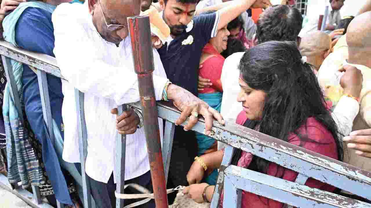 Tiruchanuru : తిరుచానూరు అలివేలు మంగమ్మ అమ్మవారి దర్శనానికి తరలివచ్చిన భక్తులు