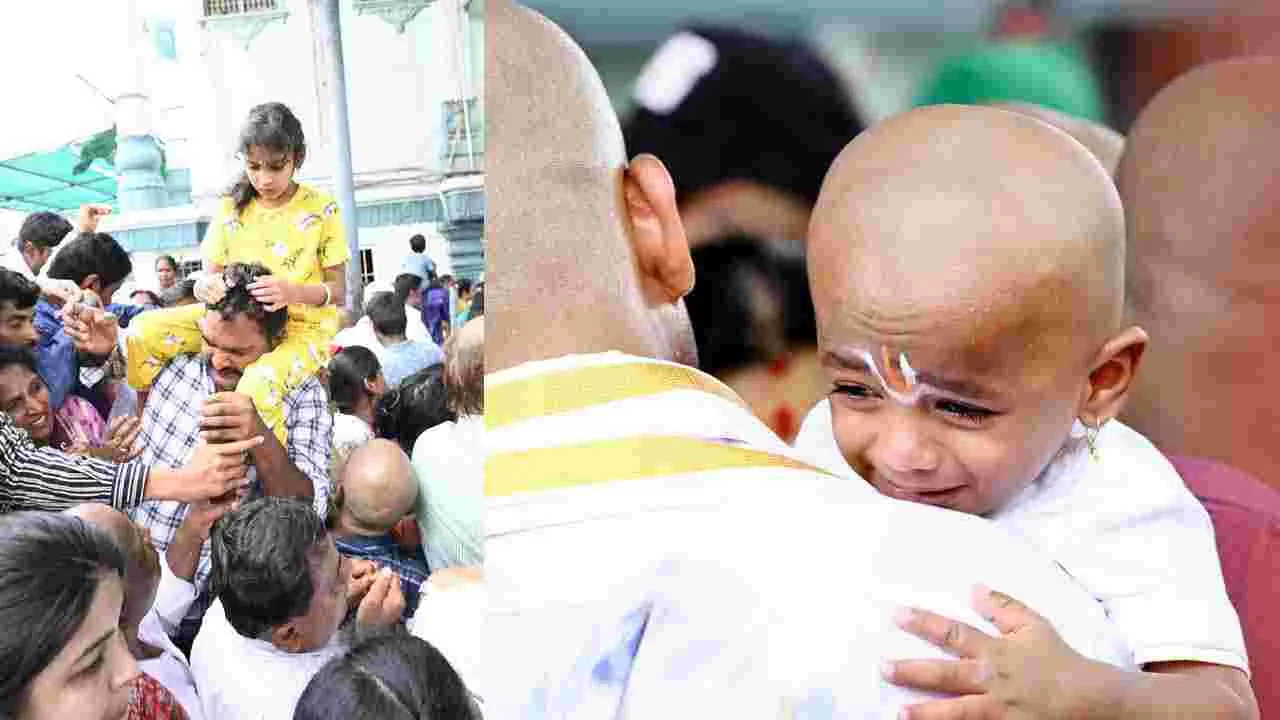 Tiruchanuru : తిరుచానూరు అలివేలు మంగమ్మ అమ్మవారి దర్శనానికి తరలివచ్చిన భక్తులు