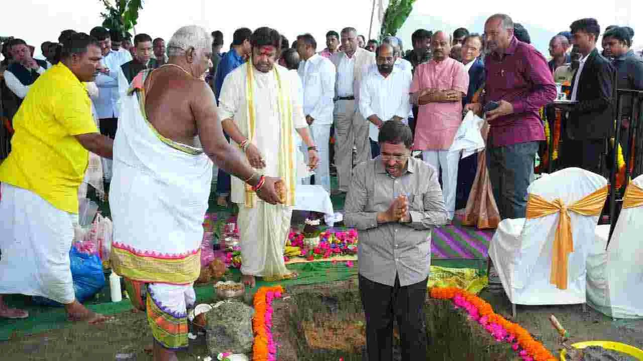 Basavatarakam Indo American Cancer Hospital: అమరావతిలో బసవతారకం క్యాన్సర్ ఆసుపత్రికి శంకుస్థాపన