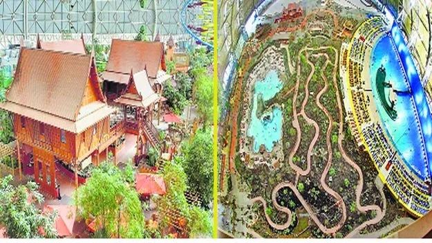 నగరాన్ని తలపించే డోమ్‌ రిసార్ట్‌..