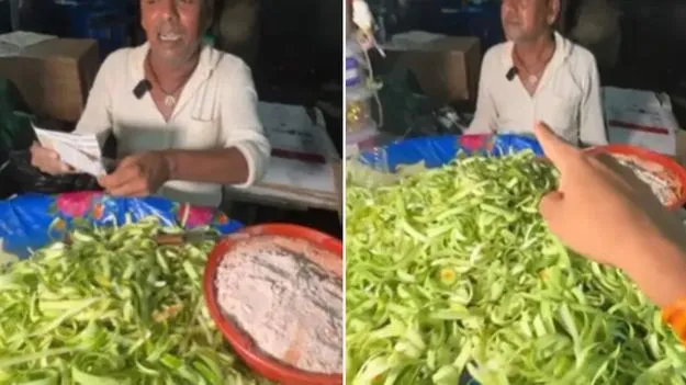 Cucumber Peels: వార్నీ.. దోసకాయ తొక్కలకు కూడా ఇంత డిమాండ్ ఉందా.. ఓ వ్యక్తి ఎలా అమ్ముతున్నాడో చూడండి.. 
