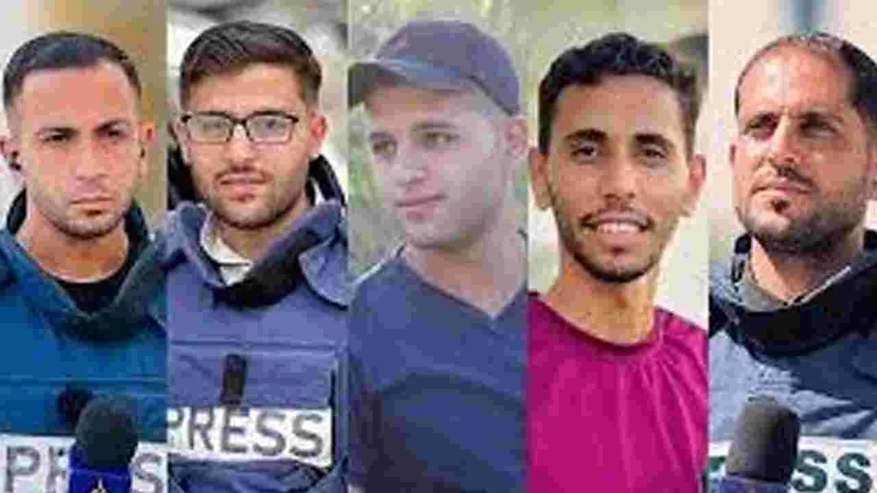 Five Al Jazeera Journalists: ఇజ్రాయెల్‌ దాడుల్లో ఐదుగురుజర్నలిస్టుల మృతి