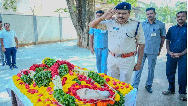 పోలీసు జాగిలం మృతి