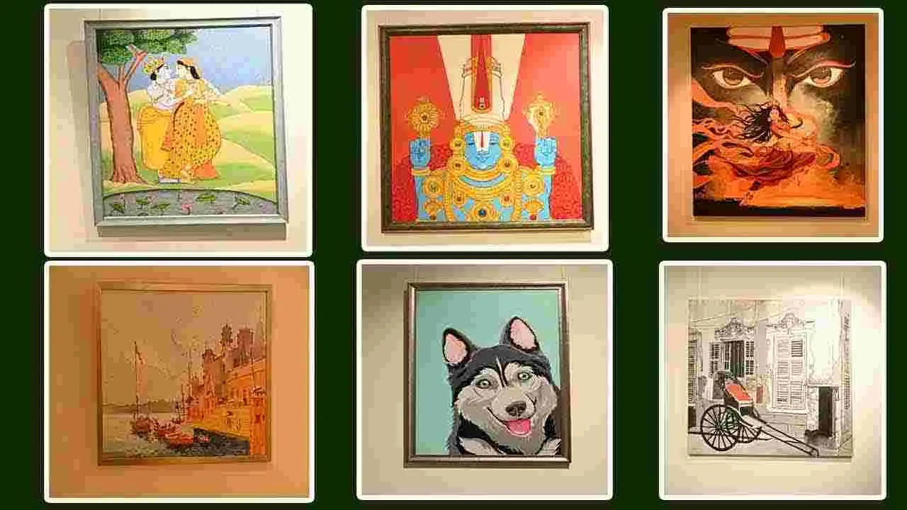 Art Gallery: చిన్నారి అనన్య నాదెళ్ల ఆర్ట్ గ్యాలరీని ప్రారంభించిన వేమూరి రాధాకృష్ణ 