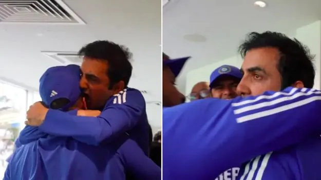 Gautam Gambhir: గంభీర్ కళ్లలో నీళ్లు.. మ్యాచ్ అనంతరం గంభీర్ ఎంత ఎమోషనల్ అయ్యాడో చూడండి..