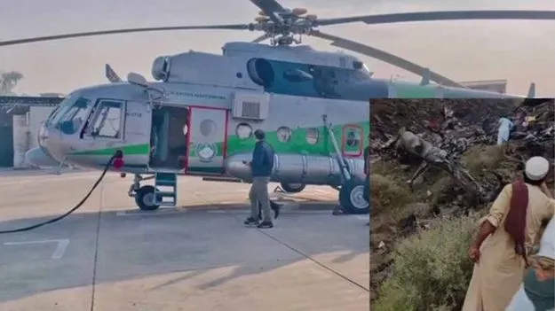 Helicopter Crash: ఎంఐ-17 హెలికాప్టర్ కుప్పకూలి ఐదుగురు మృతి