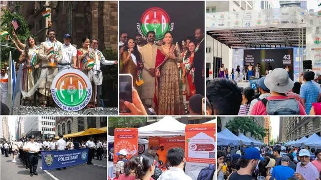 US: న్యూయార్క్‌లో ఘనంగా ది వరల్డ్‌ లార్జెస్ట్‌ ఇండియా డే పరేడ్ వేడుకలు..