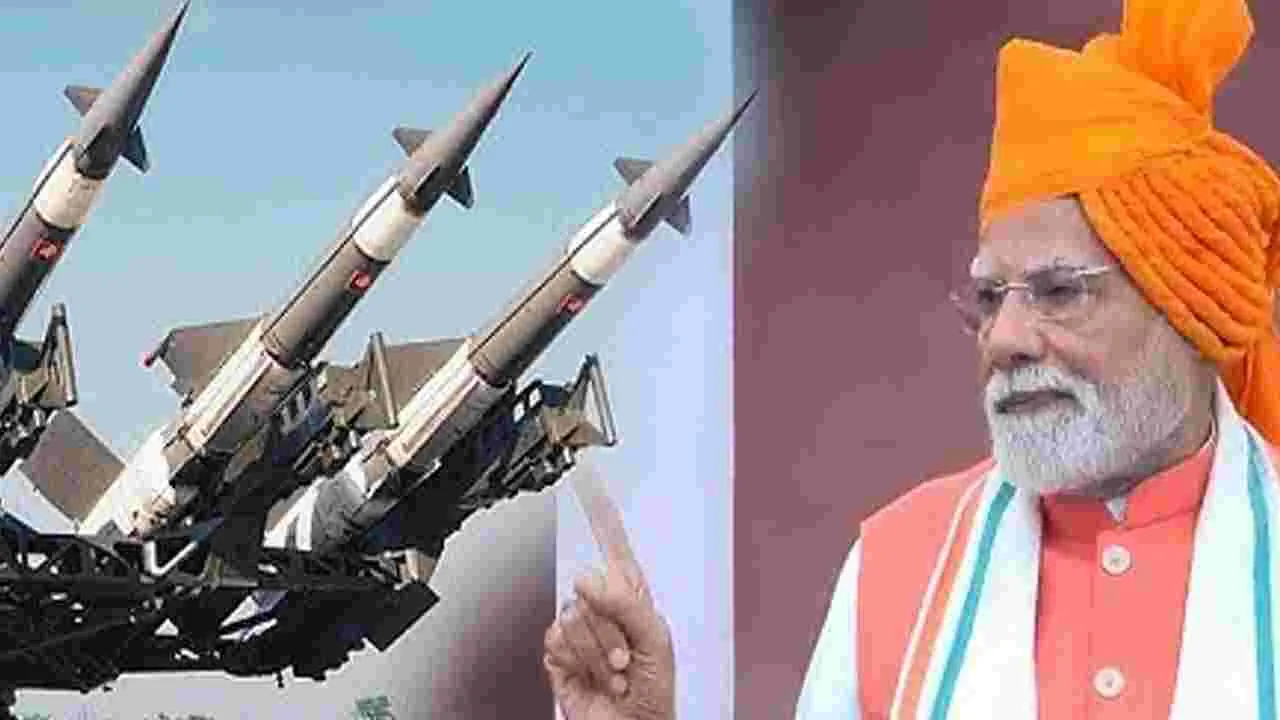 PM Modi: శ్రీకృష్ణుడి స్ఫూర్తితో సుదర్శన్ చక్ర.. ఎర్రకోట వేదికగా మోదీ