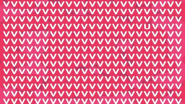 Optical Illusion Test: మీ బ్రెయిన్‌ షార్ప్ అయితే.. ఈ ఫొటోలో Vల మధ్యనున్న U అక్షరాన్ని కనిపెట్టండి..