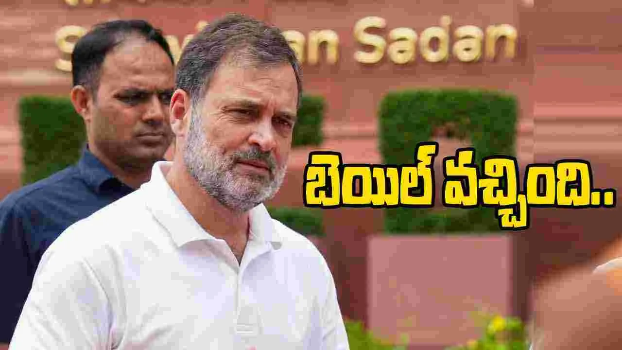 Rahul Gandhi: అమిత్‌షాపై పరువునష్టం వ్యాఖ్యలు.. రాహుల్‌కు బెయిల్