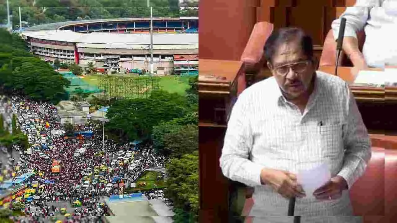 Chinnaswamy Stampede: చిన్నస్వామి స్టేడియంలో తొక్కిసలాటకు నిర్వాహకులే ప్రధాన కారణం: మంత్రి జి. పరమేశ్వర