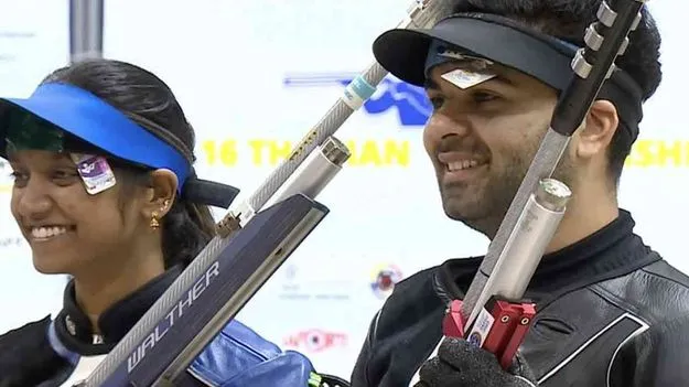 India shooting: మిక్స్‌డ్‌లో భారత్‌కు స్వర్ణం