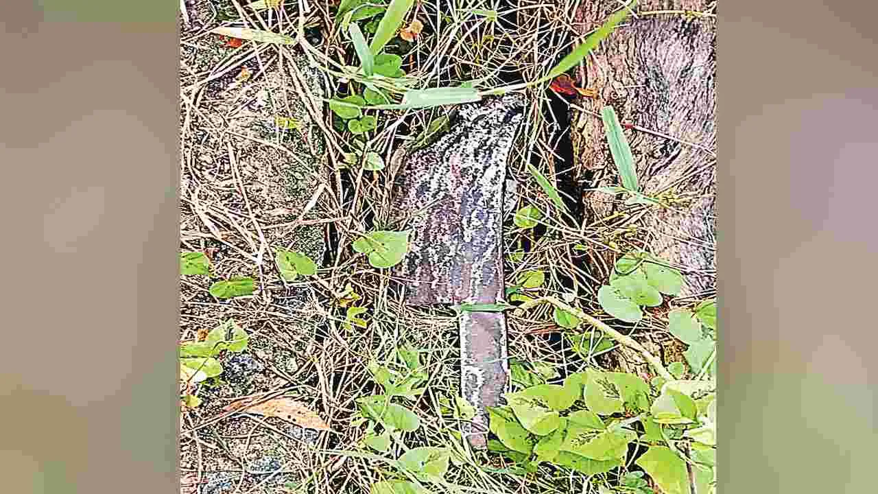 Khammam Crime: భార్యపై కత్తిపోటు 