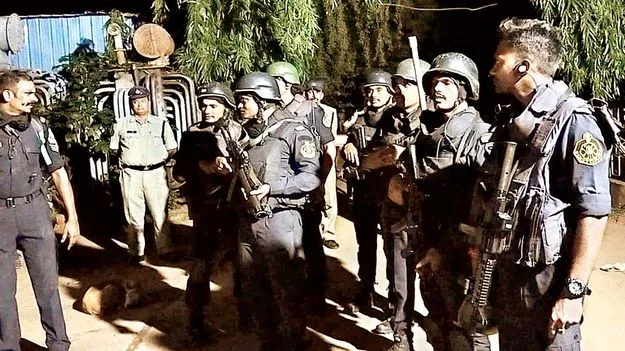  శ్రీశైలంలో ఆక్టోపస్‌ మాక్‌ డ్రిల్‌