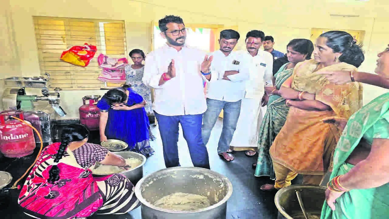 INSPECTION: కేజీబీవీ ఆకస్మిక తనిఖీ