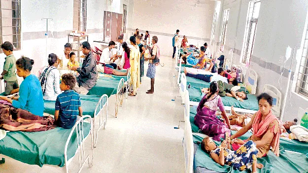  కిటకిటలాడుతున్న పిల్లల వార్డు