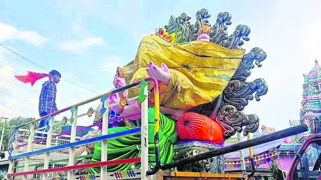 CELEBRATIONS: గణేశ ఉత్సవాలకు సర్వ సిద్ధం