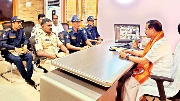 శ్రీశైలంలో మాక్‌ డ్రిల్‌ 