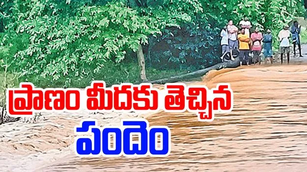 Youth Swept Away In Suryapet: యువకుల అత్యుత్సాహం.. ప్రాణం మీదకు తెచ్చిన పందెం..