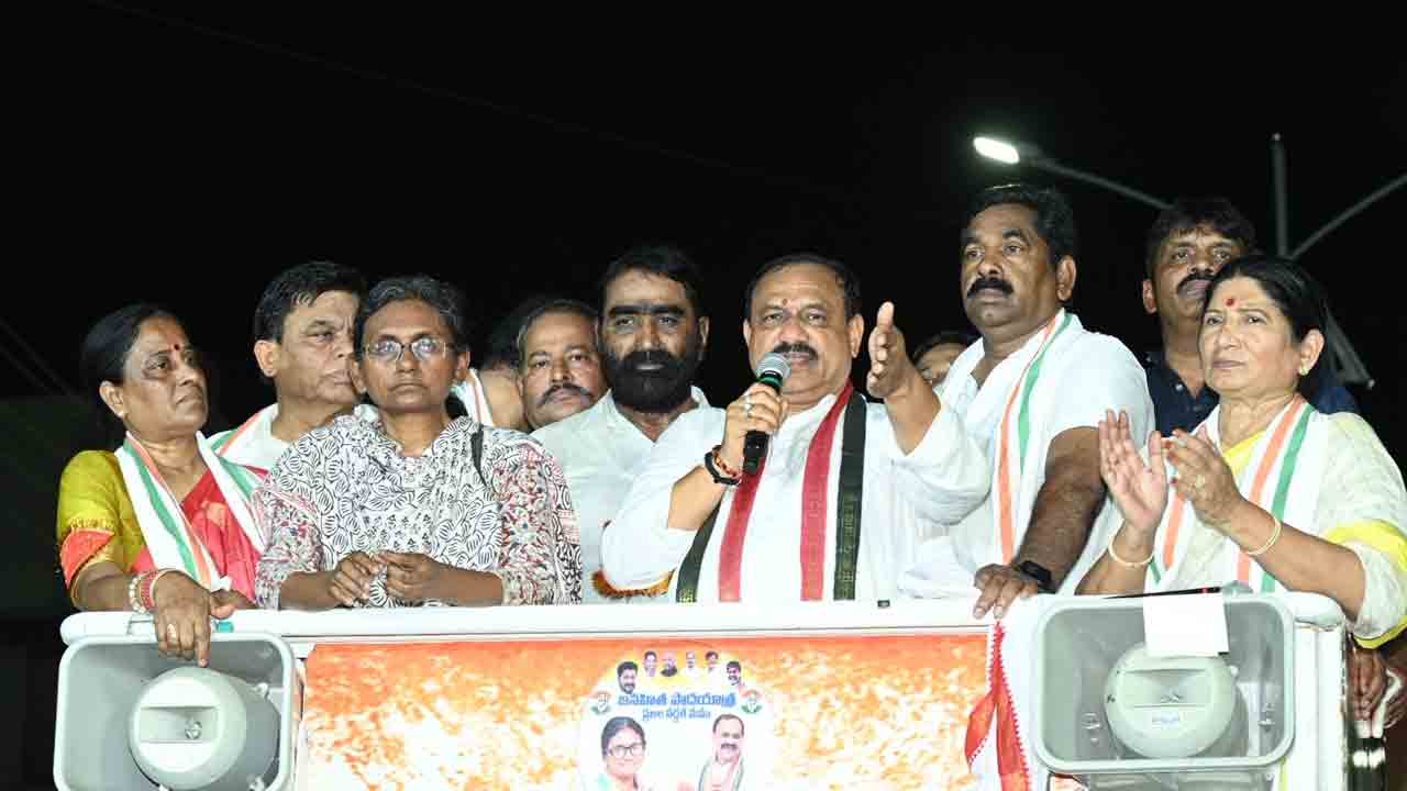 Congress  Janhita Padayatra: వరంగల్ జిల్లాకు చేరిన కాంగ్రెస్ జనహిత పాదయాత్ర.. పాల్గొన్న అగ్రనేతలు