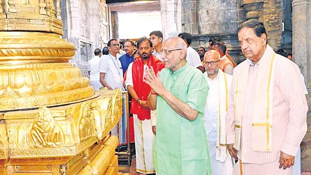 CP Radhakrishnan: ఆధ్యాత్మికతతోనే మానసిక ప్రశాంతత 