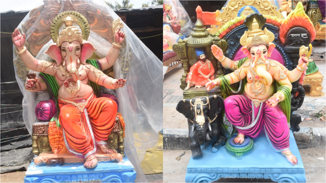 Vinayaka Chavithi 2025: మియాపూర్‌లో కలర్‌ఫుల్‌గా  గణనాథులు