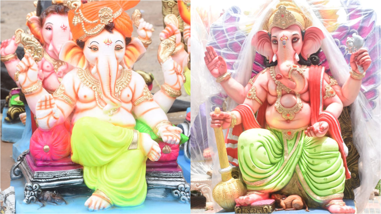 Vinayaka Chavithi 2025: మియాపూర్‌లో కలర్‌ఫుల్‌గా  గణనాథులు