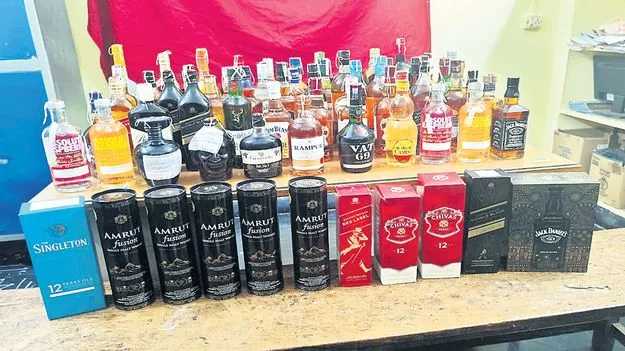 నగరంలో నకిలీ మద్యం