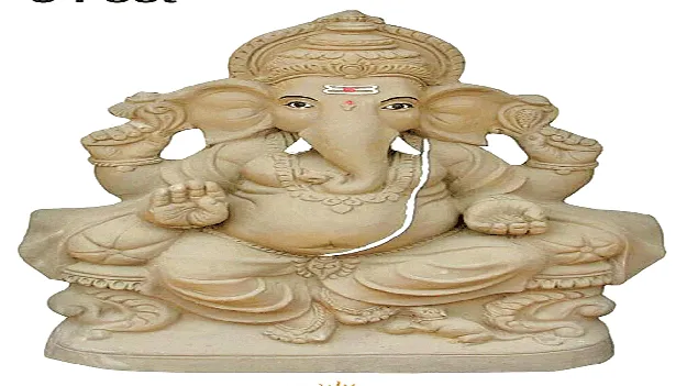 Everything is ready for Ganpati Puja. గణపతి పూజకు సర్వం సిద్ధం