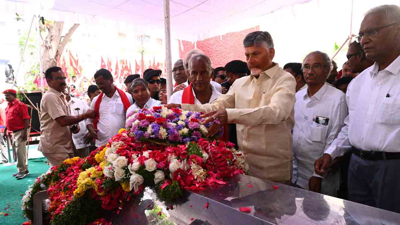 CM Chandrababu: సురవరం మృతి దేశానికి తీరని లోటు: సీఎం చంద్రబాబు