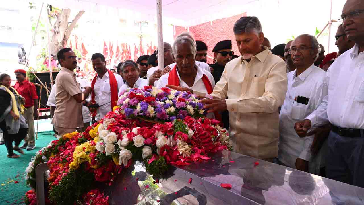 CM Chandrababu: సురవరం మృతి దేశానికి తీరని లోటు: సీఎం చంద్రబాబు