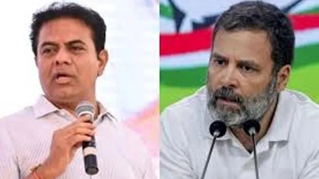 KTR Criticizes Rahul Gandhi: కేంద్రంలో బడా మోదీ..  రాష్ట్రంలో చోటా మోదీ