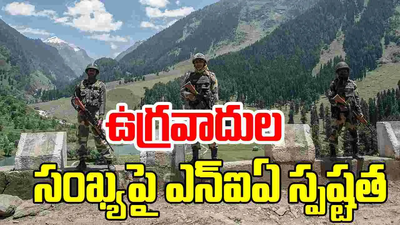 3 Lashkar e Taiba Terrorists: పహల్గామ్ ఉగ్రదాడిపై ఎన్‌ఐఏ కీలక ప్రకటన.. హంతకుల సంఖ్యపై స్పష్టత